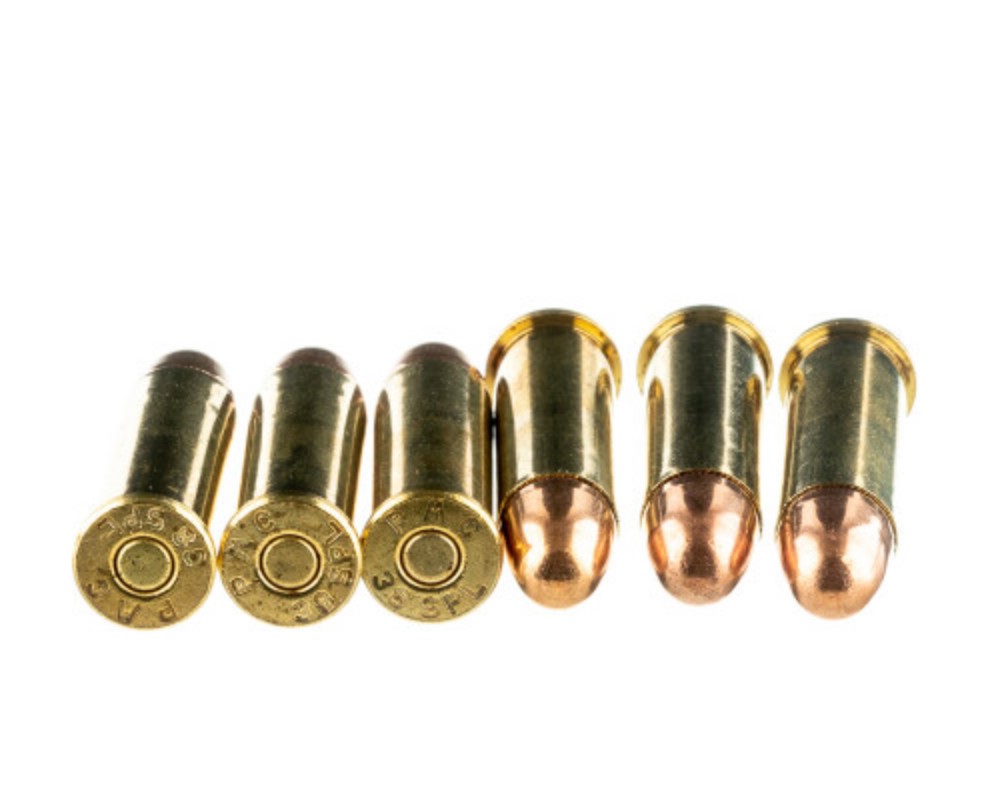 1000 Rounds of .38 Spl Ammo PMC – 132gr FMJ
