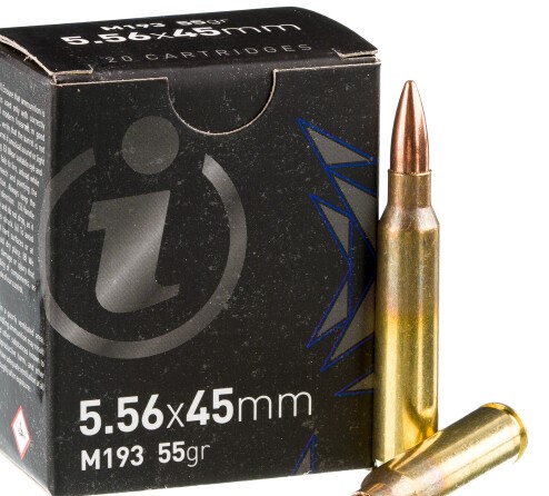 1000 Rounds of 5.56×45 Ammo by Igman – 55gr FMJ M193