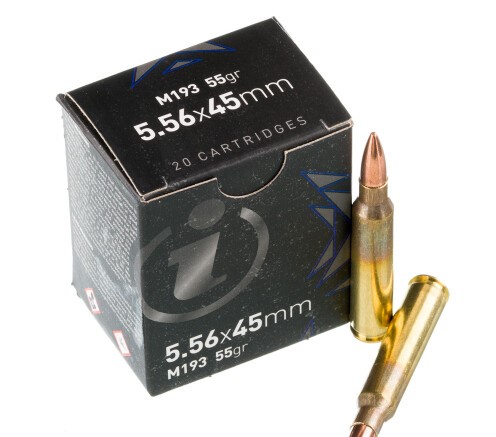 1000 Rounds of 5.56×45 Ammo by Igman – 55gr FMJ M193