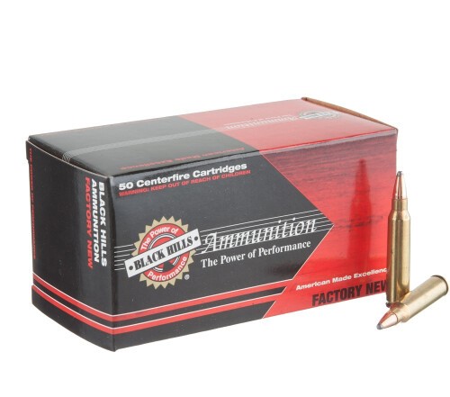 1000rds – 223 Black Hills 60gr. Soft Point Ammo