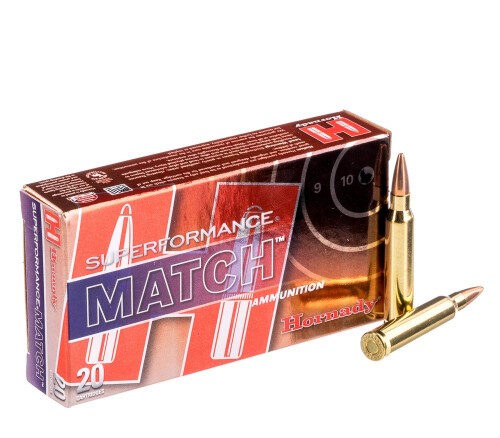 200 Rounds of .223 Ammo by Hornady Superformance – 75gr HPBT