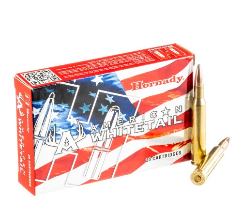 200 Rounds of .270 Win Ammo by Hornady American Whitetail – 130gr InterLock
