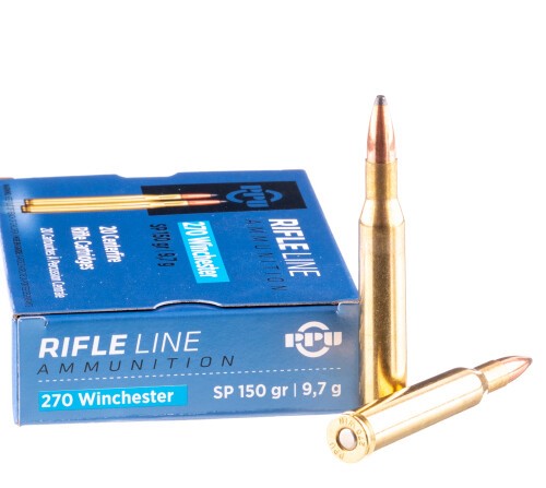 200 Rounds of .270 Win Ammo by Prvi Partizan – 150gr SP