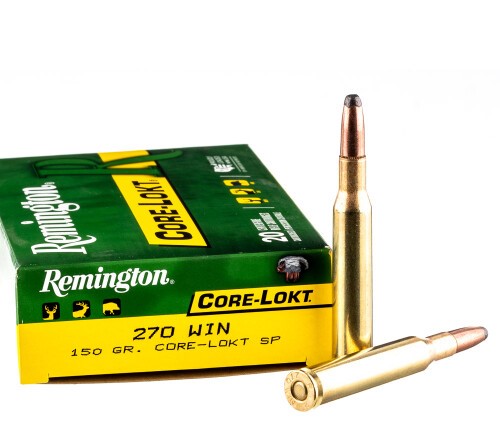 200 Rounds of .270 Win Ammo by Remington – 150gr SP