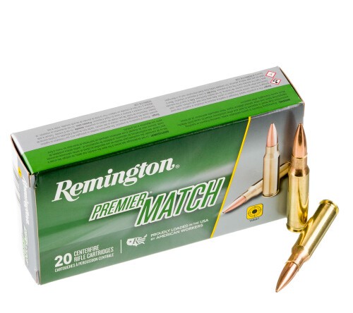 200 Rounds of .308 Win Ammo by Remington – 168gr HPBT MatchKing