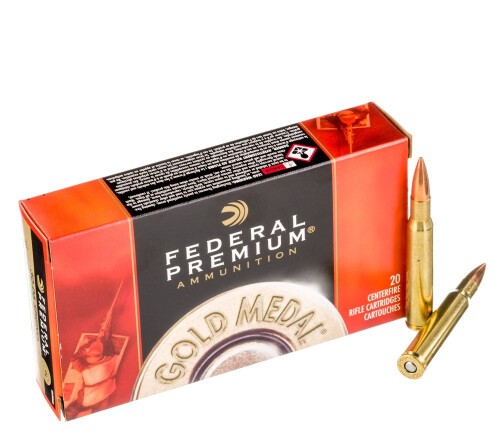200 Rounds of 30-06 Springfield Ammo by Federal – 168gr HPBT MatchKing