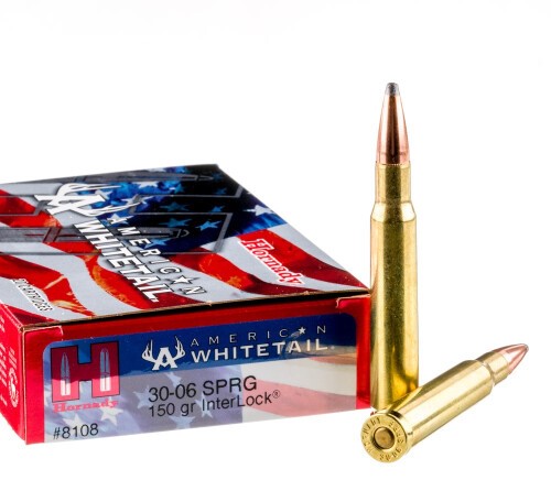 200 Rounds of 30-06 Springfield Ammo by Hornady – 150gr SP