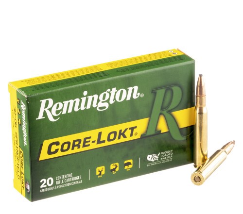 200 Rounds of 30-06 Springfield Ammo by Remington – 150gr PSP