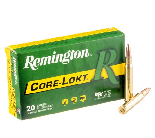 200 Rounds of 30-06 Springfield Ammo by Remington – 180gr PSP