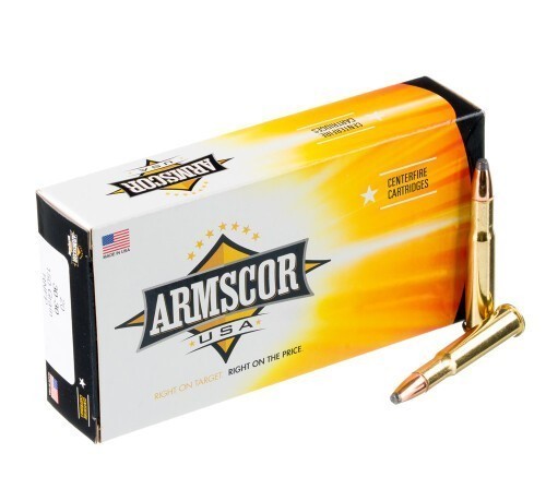 200 Rounds of 30-30 Win Ammo by Armscor USA – 150gr SP