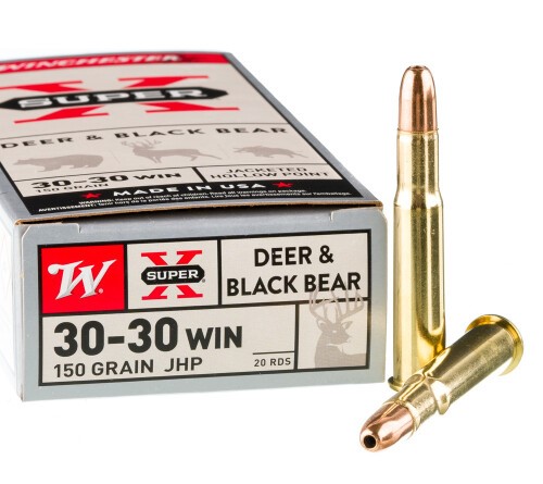 200 Rounds of 30-30 Win Ammo by Winchester Super-X – 150gr JHP