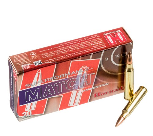 200 Rounds of 5.56×45 Ammo by Hornady Superformance Match – 75gr HPBT