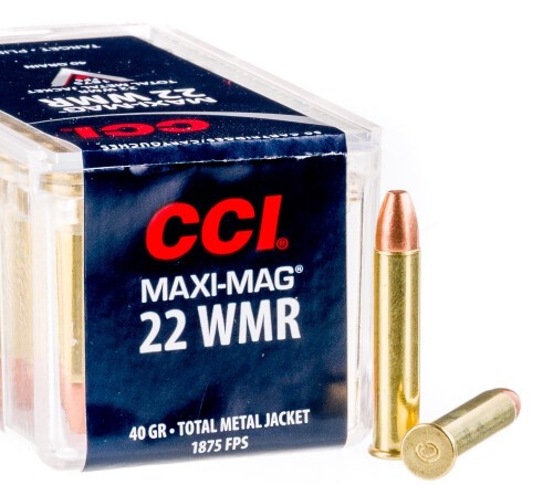 2000 Rounds of .22 WMR Ammo by CCI – 40gr TMJ