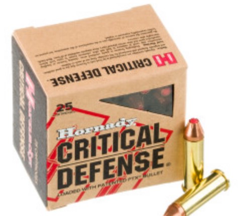 250 Rounds of .38 Spl +P Ammo by Hornady Defense – 110gr JHP