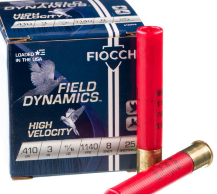 250 Rounds of .410 Ammo by Fiocchi – 8 shot