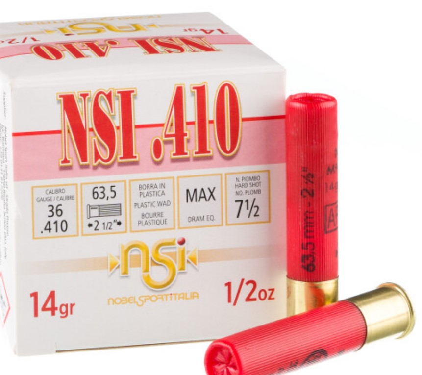 250 Rounds of .410 Ammo by NobelSport 7.5shot