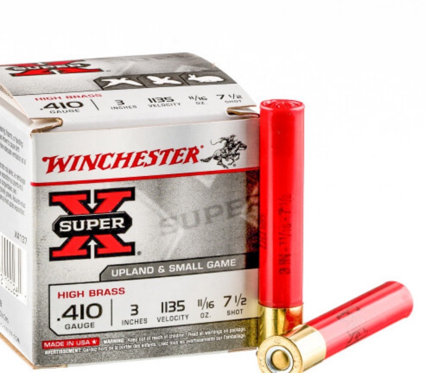 250 Rounds of .410 Ammo by Winchester Super-X 7.5 shot