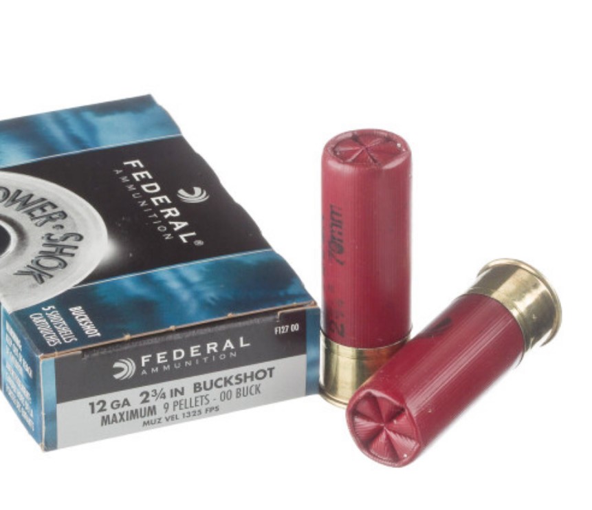 250 Rounds of 12ga Ammo by Federal –  Buck