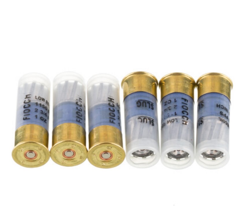 250 Rounds of 12ga Ammo by Fiocchi – 1 Rifled Slug