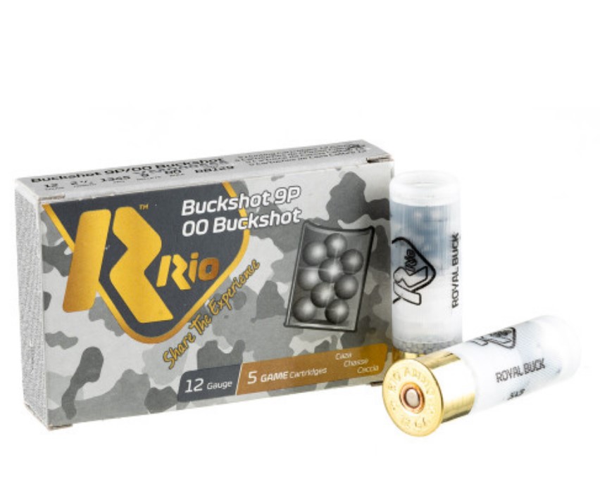 250 Rounds of 12ga Ammo by Rio Buck
