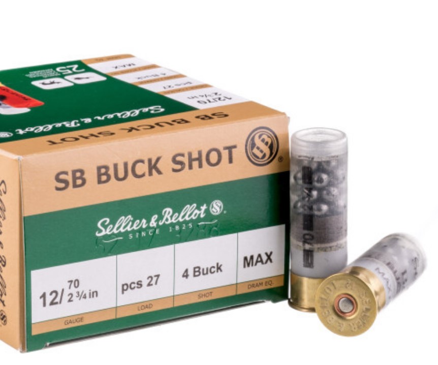250 Rounds of 12ga Ammo by Sellier & Bellot 4 Buck