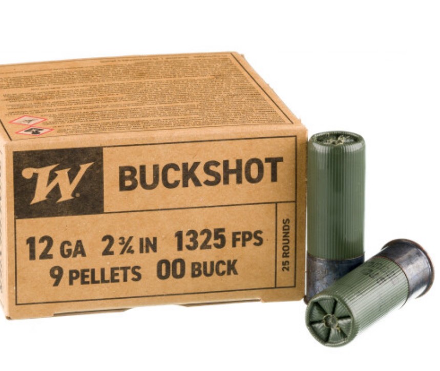 250 Rounds of 12ga Ammo by Winchester Military Buck