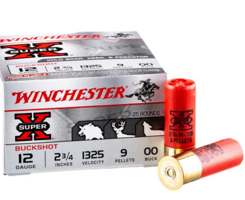 250 Rounds of 12ga Ammo by Winchester Super-X  Buck