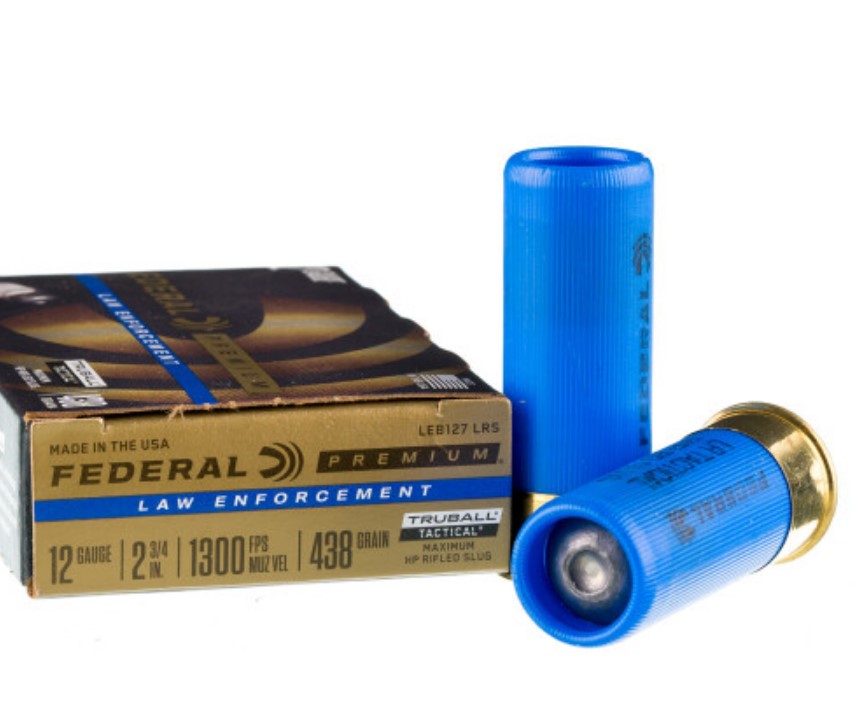 250 Rounds of 2.75 12ga Ammo by Federal Tactical Truball  Rifled Slug