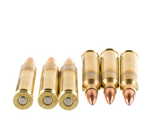 250 Rounds of 5.56×45 Ammo by American Quality Ammunition – 55gr FMJ
