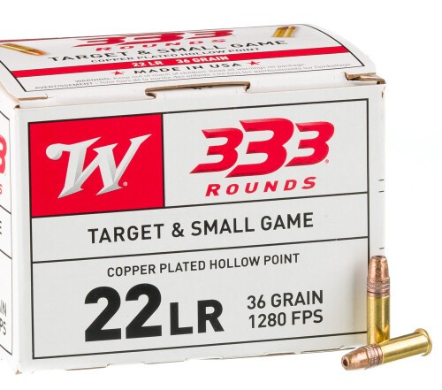 3330 Rounds of .22 LR Ammo by Winchester – 36gr CPHP
