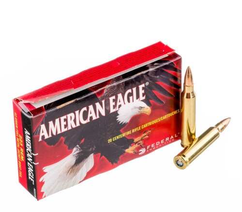 500 Rounds of .223 Ammo by Federal – 62gr FMJBT
