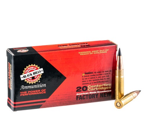 500 Rounds of .300 AAC Blackout Ammo by Black Hills Ammunition – 110gr TTSX