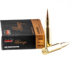 500 Rounds of .308 Win Ammo by PMC – 147gr FMJBT