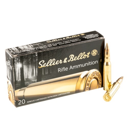 500 Rounds of .308 Win Ammo by Sellier & Bellot – 147gr FMJ
