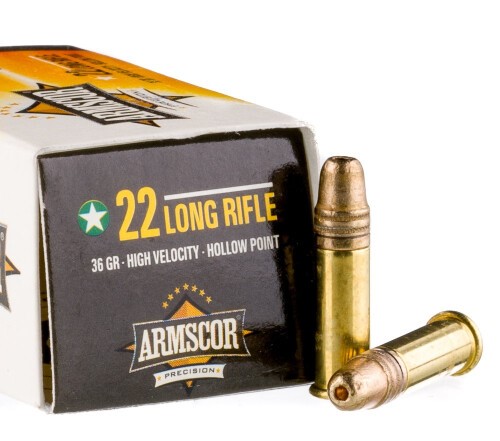 5000 Rounds of .22 LR Ammo by Armscor – 36gr CPHP