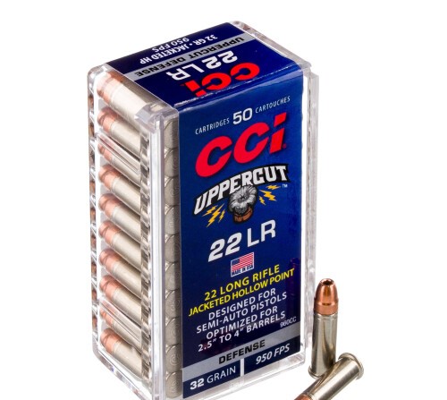 5000 Rounds of .22 LR Ammo by CCI Uppercut – 32gr JHP