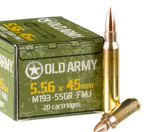 540 Rounds of 5.56×45 Ammo by Old Army – 55gr FMJ M193