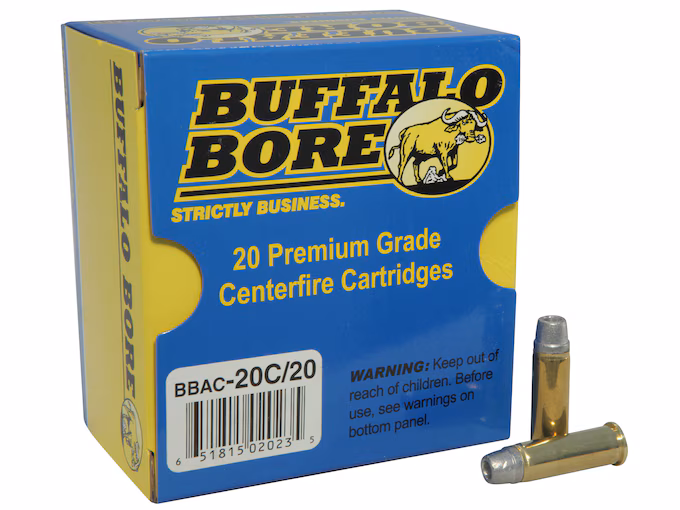 Buffalo Bore 38 Special Ammo 158 Grain Lead Hollow Point