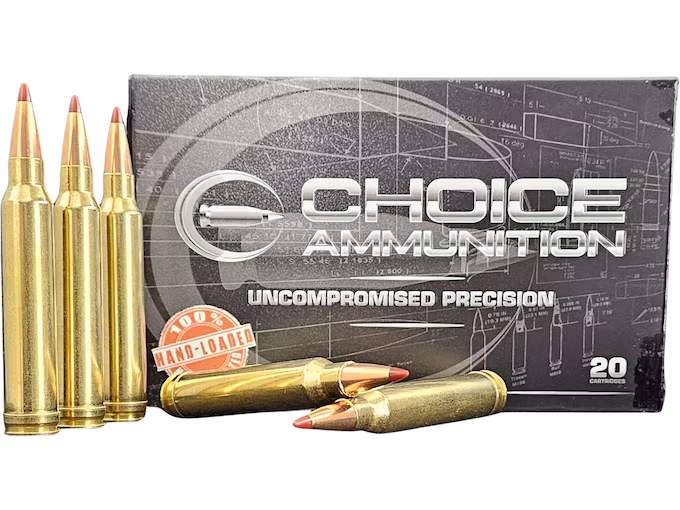 Choice 300 Winchester Magnum Ammo 200 Grain Hornady Box of 20