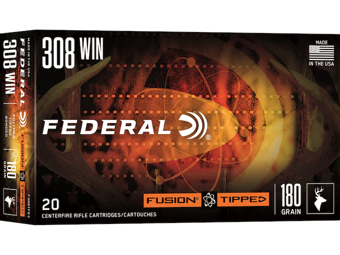 Federal Fusion Tipped 308 Winchester Box of 20