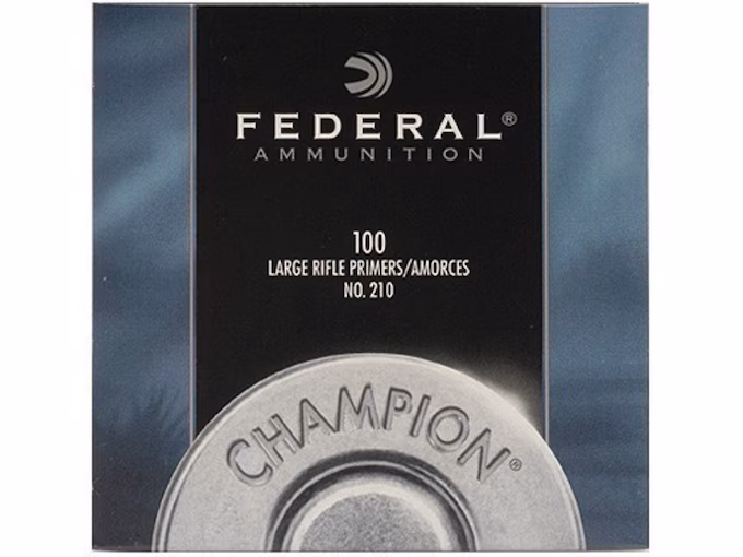 Federal Large Rifle Primers 210