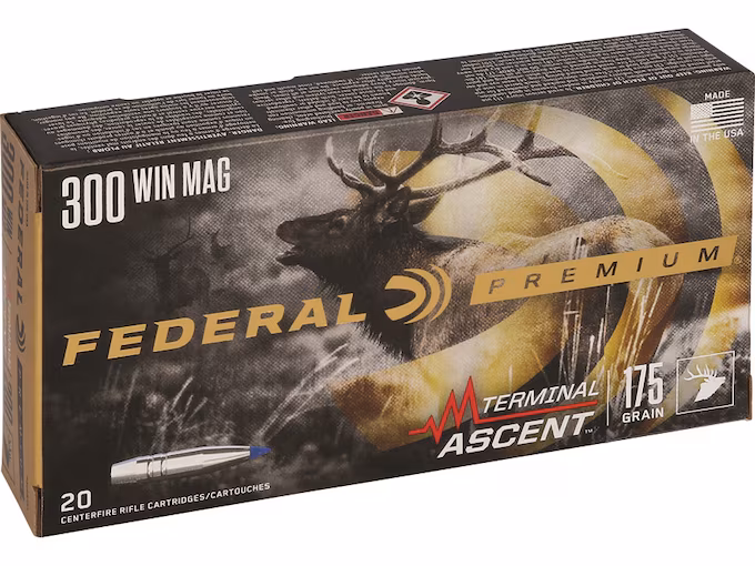 Federal Premium 300 Winchester Magnum Ammo 175 Grain  Box of 20