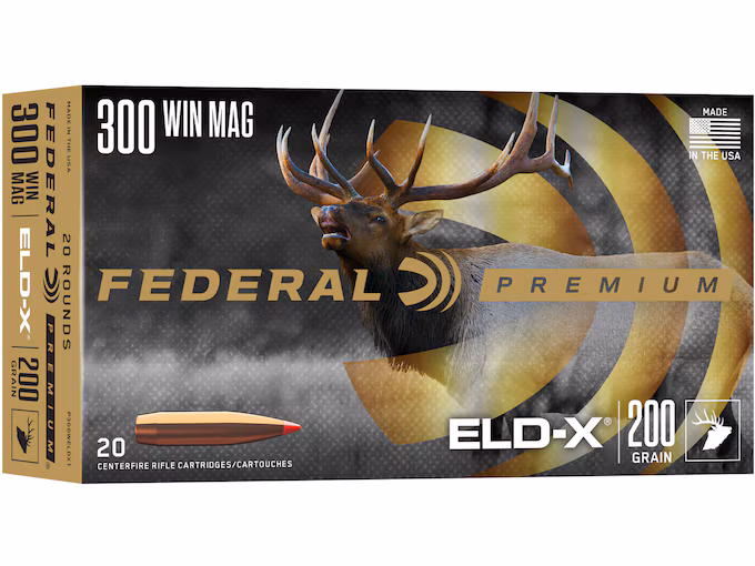 Federal Premium 300 Winchester Magnum Ammo 200 Polymer Tip