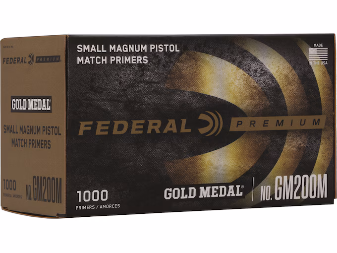 Federal Premium Gold Medal Small Pistol Magnum 200M