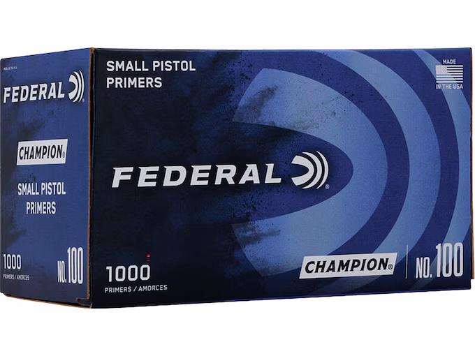 Federal Small Pistol Primers100