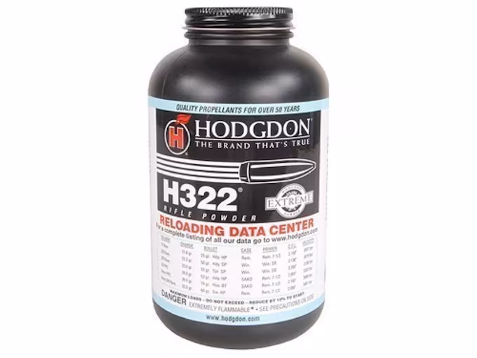 Hodgdon H322 Smokeless Gun Powder