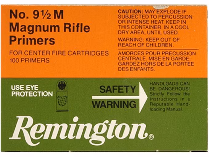 Remington Large Rifle Magnum Primers 9.5M