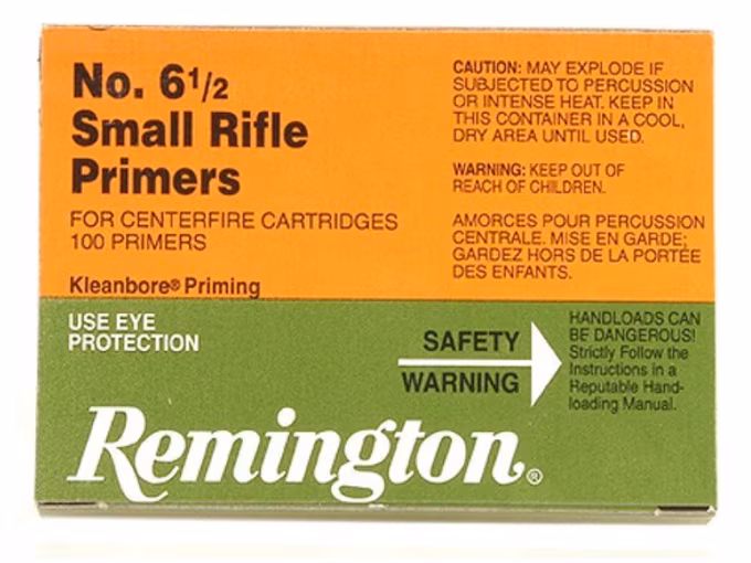 Remington Small Rifle Primers 6.5