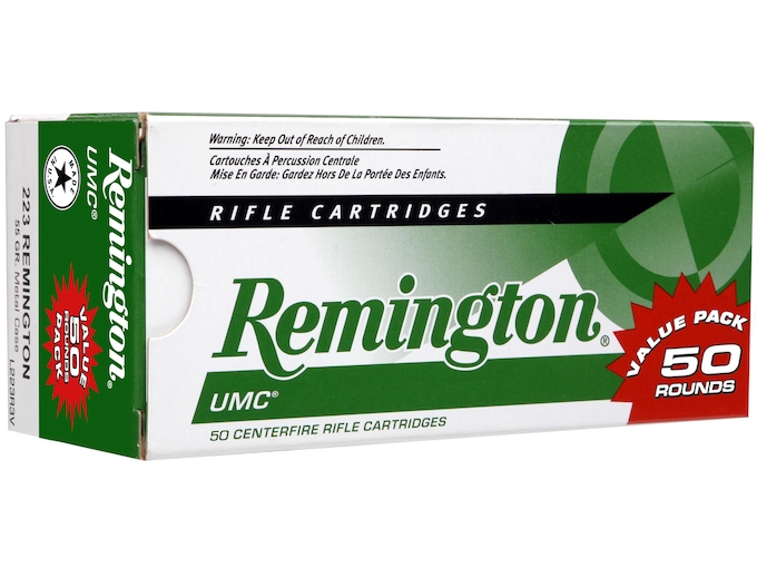 Remington UMC 223 Remington Ammo 55  Metal Jacket