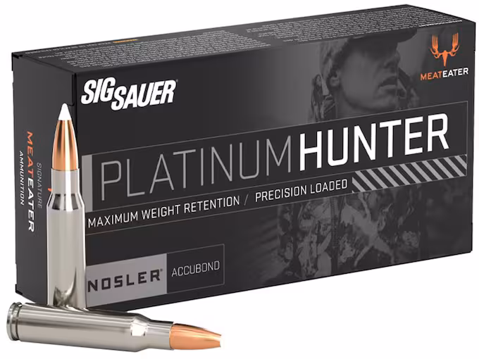 Sig Sauer Platinum Hunter 308 Winchester Ammo 165 Grain  Box of 20